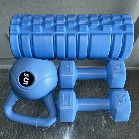 Apana luxe yoga mat set of 8 items for a workout - Picture 11 of 12